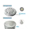 Other Solar Lights Inflatable Portable Outdoor Waterproof Lantern Cam Emergency Led Garden Yard Transparent Lighting Lamps Drop Deli Ots2H