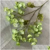 Decorative Flowers Wreaths Artificial Home Decorations Faux With Long Stem For Wedding B1103 Drop Delivery Garden Festive Party Sup Dh8Zg