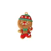 Feestdecoratie 12st Kerst Hangende Gingerbread Man Chef Beeldjes Boomornamenten