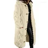 レディースニットブリンギング2023冬の温かいケーブルチャンキーニット女性カーディガン長袖シングルボタンルーズセーター女性ジャケット
