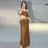 Stage Wear Belly Dance Top Skirt Set Practice Clothes Sexy Women Long Suit Performance Oriental Costume Vestidos De Baile Ropa Mujer