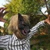 Chinese horror devil dance full set Halloween Mask Wolf Gloves Cosplay Wolf Gloves