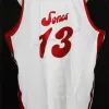 Nikivip Cheap Custom # 13 Collis Jones MS Sounds College Basketball Мужская Ed White Любой размер 2XS-3XL 4XL 5XL Имя Номер Джерси