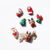 Nail Art Decorations 100pcs Christmas Xmas Nail Charms AssortmentsSnowman Elk Bells The Santa Claus3D Kawaii Accessories Nailss Art DIY Craft Parts 231202