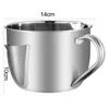 Bowls Double-mouth Design Wide Application Grease Separation High Capacity Oil Strainer Pot Filter Cooking Tool