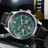 A9 BREITL Relojes de pulsera Relojes para hombres Seis agujas Todo el dial Trabajo Movimiento de cuarzo Reloj 1884 Cronómetro Automático Fecha Hombre Señora Reloj de pulsera Marca de lujo Cronógrafo