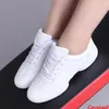 Dance Shoes Lightweight White Boy Girl Soft Outsole Aerobics Dance Shoes Children Jazz Cheerleading Sport Sneakers Kids Women Fitness Shoes 231202