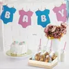 Sleutelhangers 10 Stuks Baby Douche Souvenirs Gift Beer Sleutelhanger Met Zak Verjaardagsfeestje Supply Meisje Jongen Kinderen Dank U Kraft Tag