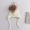 Baretten Leuke Pom Borduren Kinderen Gebreide Muts 2023 Beanie Cap Voor Meisjes Jongens Zachte Baby Motorkap Accessoires