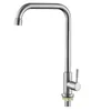 Kitchen Faucets Faucet Rotatable Sink Tap Stainless Steel Single Lever Deck Mounted Cold Water