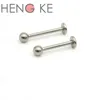 Andra modetillbehör G23 Lip Stud LabRets Rings Ear Studs Tragus Body Piercing Smycken Monroe Helix Earrings Wholesale 16G 231201