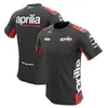 T-shirts pour hommes 2023/2024 Nouvelle F1 Formula One Racing Team Summer Aprilia Short Sportswear Rallye Impression 3D Respirant Séchage rapide Populaire O-cou Casual 3rrz
