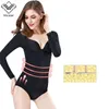 Arm Shaper Wechery Women Posture Correct Body Shaper Flat Belly Slimming Shapewear Arm Shapers Tops Plus Size Women Sexy Shape Wear 231202