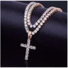 Naszyjniki tenisowe 925 srebrne srebrne przełęcz Diamentowy Naszyjnik VVS MOISSANITE Biżuteria Zestaw biżuterii