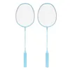 Badmintonrackets Badmintonracket Dubbele racketset Aluminiumlegering Badmintonracket Volwassen bestendig Hoge elasticiteit Schuimhandvat Haarracket 231201