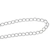 Beadsnice corrente de prata inteira 925 prata esterlina material de joias correntes ovais para fazer colar vendidas por grama ID 33870282s