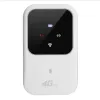 SIM 카드 및 배터리 Wi -Fi 무선 모바일 핫스팟 미니 라우터가있는 4G LTE 휴대용 모바일 핫스팟