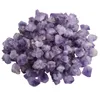 Bolsas de jóias 1lb Natural Ametista Pedra de Cristal Áspero para Fazer Reiki Cura Wicca (cerca de 60-80 Pcs) Decoração de Peixe