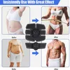 Core Abdominal Trainers Muscle Trainer EMS Stimulator Buttock Buttock Hip Fitness Body Slinmming Massager USB RECHARGE Drophipping 231202