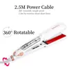 Hair Straighteners Professional Steam Hair Straightener Infrared Care Ceramic Coated 2 Inch Wide Plates for Salon Straightening Styling 231202