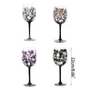 Wine Glasses Four Seasons Tree Glass Glassware For White Red Or Cocktails Drop