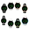 Wristwatches Men Digital Watch Round Color Screen Waterproof Backlit Ultra Thin Stylish Alarm Sports