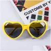 Sunglasses Wholesale Mother And Me Children Peach Heart Kids Beach Supplies Uv Protective Eyewear Girls Boys Sunshades Glasses Fashi Dhcxn