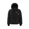 Winterjacke Herren Dicke Daunenjacken Outdoor Kapuze Parka Oberbekleidung