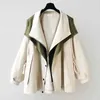 Women's waist length windbreaker high-end casual fashion jacket 1z