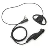 Fone de ouvido em forma de D Walkie-talkie Ptt Fone de ouvido universal confortável adequado para Motorola Xpr6500
