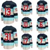 Ice Hockey 2024 Winter Classic 7 Eberle Jersey 10 Matty Beniers 37 Yanni Gourde 6 Adam Larsson 13 Brandon Tanev 17 Jaden Schwartz 31 Philipp Grubauer Andre Burakovsky