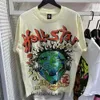 Men's T-shirts 2023 Sleeve Tee Men Women High Quality Streetwear Hip Hop Fashion T Shirt Hell Star Hellstar Short 066 428