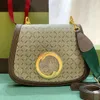 Blondie Två remmar Designer Påsar 2 storlekar läder och grön röd remkvalitet Rekommendera dam purses crossbody axel väska259g