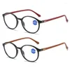 Sunglasses Anti-Blue Light Reading Glasses Women Ultralight HD Men Presbyopia Retro