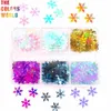 Acrylic Powders Liquids TCT-862 Year Snowflake Nail Sequins Sugar For Christmas Charm Nail Art DIY Decorations Manicure Tips Winter Nail Decoration 231202