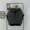 Женские пуховые парки Gbo3 Mohct Feao~light, роскошная короткая летная куртка North Face с большим меховым воротником, ветрозащитная и теплая мужская и женская пуховая куртка