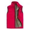 Jachtjassen Dames Wintervest Polyester Herfst Sportvesten Houden Warm Winddicht Met Rits Stand Kraag Voor Ski-alpinisme