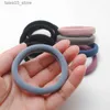 Headwear Hair Accessories New Korean Color Elastic Hair Bands Women Seamless Ring Strong Hair Gum Elasticity Scrunchies Gift Accessories Q231204