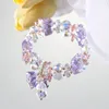 Bracelets à maillons Style CARLIDANA, mode coréenne, cristal brillant, breloques élégantes pour femmes, bijoux en or plaqué, vente en gros