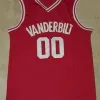 Nikivip Custom Retro Steve Urkel 00 College Basketball Jersey Men's Ed White Red أي حجم 2xs-5xl اسم ورقم