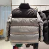 Parkas en duvet pour femmes Nouvelle version haute grande doudoune à carreaux orientée vers le nord pour hommes et femmes veste de pain décontractée et à la mode pour les couples