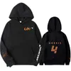 00z7 Mens Hoodies 2023/2024 Novo F1 Formula One Racing Team Moletons Masculino Feminino Lando Norris Mclaren Equipe De Corrida Tipo Oversized Roupas Esportivas o