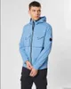 Herenjassen Lente en herfst CP-jas met capuchon Multi-pocket Lensdecoratie Katoen Materiaal Casual ritssluiting Dun bedrijf Hoodie Compagny