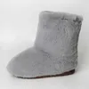 Lady Women Snow Boots Fashion Faux Faux Rabbit Futro Buty żeńskie puszyste luksusowe futrzane buty ciepłe pluszowe buty zimowe