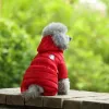 Odzież dla psów zima unisex ubrania psów kamizelka kamizelka SWEATER Projektanci litera odzież do pupy bluzy zagęszczone gęstne zwierzaka w dół bawełnianej kurtki-8