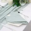 Table Napkin 60PCS Cloth Napkin Handmade Cotton Gauze Cloth Table TeaTowel Size 42x42cm For Country Wedding Easter Ramadan Farmhouse Decor 231202