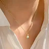 ペンダントネックレス不規則な真珠ネックレス