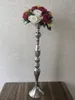 Ljushållare Imuwen Candle Holders 60 cm/24 "Metall Candlestick Flower Vase Table Centerpiece Event Flower Rack Floor Road Wedding Decor 231201