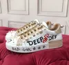 designer schoenen herenschoenen sneakers damesschoenen mode schoenen trainers graffiti zwart wit muzieknoot hart borduurwerk patch kwaliteit hoog lokaal magazijn