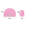 Unisex Baby HatsGloves Cotton Baby Accessories born Fitted Baby Boys Girls Sets Cute Headwear Nightcap Sleep 231221